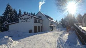 Genussgasthof FuldaQuelle im Winter